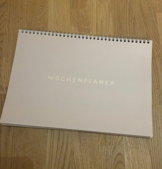 DIN A4, Wochenplaner