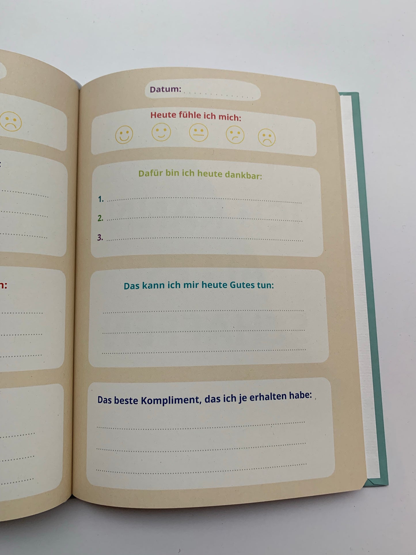 Dankbarkeitstagebuch für Kids