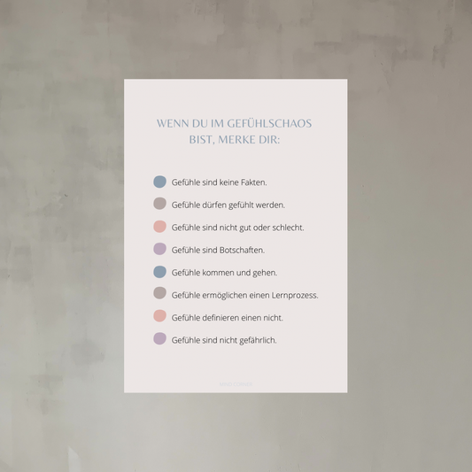 Poster - Gefühlschaos