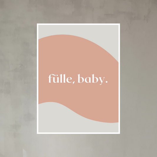 Poster FÜLLE in DIN A4